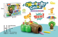 M9I  HỘP TRÒ CHƠI CHIM GÕ KIẾN BẮT SÂU NAM CHÂM