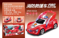 3336  HỘP XE CẢNH SÁT CỨU HỎA PIN CỬA BIẾN HÌNH