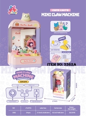 3362A  HỘP MÁY ĐIỀU KHIỂN GẮP THÚ NHỒI BÔNG PIN MÈO