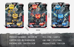 339-30  VỈ RÁP ROBO BIẾN HÌNH XE HƠI 1C ĐỦ MẪU