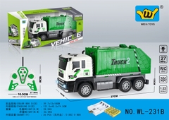 WL-231B  HỘP XE CÔNG TRÌNH HỐT RÁC ĐIỀU KHIỂN 7 ĐỘNG TÁC, CÓ SẠC