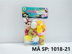 1018-21  TÚI BẾP DÍNH BÁNH DIMSUM, 1C BÉ CHIBI (PVC)   Kitchen Delicious