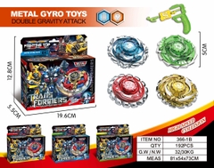 366-1B  HỘP CON QUAY SẮT ĐÈN 1C + DÂY KÉO