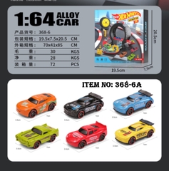 368-6A  HỘP VỎ XE ĐƯỜNG RAY XE CÔNG TRÌNH + 3C XE + BIỂN BÁO