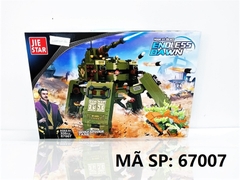 67007  HỘP LOGO RÁP WOLF SPIDER TANK 936 MIẾNG JIE STAR