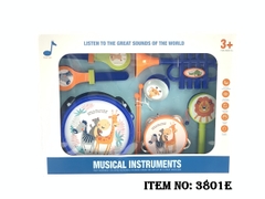 3801E  HỘP TRỐNG LẮC, KÈN