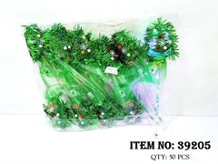 39205F  TÚI 2C GẬY PHA LÊ ĐÈN CÂY THÔNG NOEL