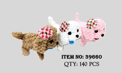 39660  TÚI CHÓ LÔNG ĐỘI NÓN PIN ĐEO CHUÔNG