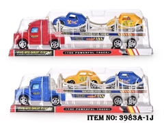 3983A-1J  HỘP KIẾNG XE CONTAINER TRỚN CHỞ 2C XE HƠI