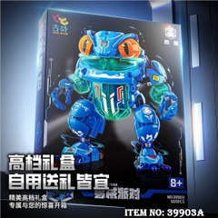 39903A  HỘP LOGO RÁP ROBO ẾCH 669 MIẾNG (TIẾNG TRUNG)