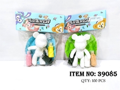 39085  TÚI ĐỔ MÀU GẤU BEARBRICK 1C + 3 HŨ MÀU