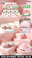MK-975 HỘP 8 HŨ SLIME KEM ĐÀO TIÊN