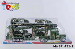 431-1  HỘP KIẾNG XE TRỚN 2 TẦNG CHỞ 7C XE( 3C TẢI CHỞ TĂNG, 1C TĂNG)