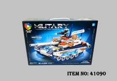 41090  HỘP LOGO RÁP XE TĂNG 432 MIẾNG