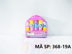 368-19A  TÚI RÁP BALO NHÀ + 2C MÈO KITTY 26 MIẾNG   Hello Kitty