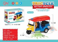 4289B  HỘP XE TUK TUK BA BÁNH PIN ĐÈN