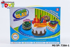 726A-1 HỘP BẾP ĐẤT SÉT LÀM BÁNH SINH NHẬT 6 HŨ
