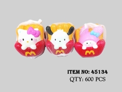 45134  LƯỚI SQUISHY THƠM SANRIO MACDONALD 1C ĐỦ MẪU