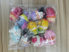 45147A  TÚI 10C MÓC KHÓA XỐP SANRIO ĐỦ MẪU