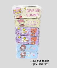 45184  TÚI ĐỰNG BÚT VIẾT ĐỦ MẪU (GẤU, BÉ)