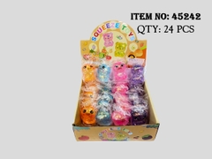 45242  HỘP SQUISHY TRONG THÚ THỎ KIM TUYẾN 24C