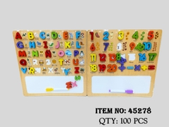 45278  BẢNG GỖ CHỮ SỐ ĐỦ MẪU