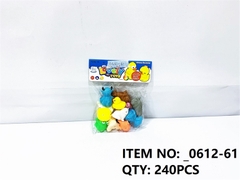 _0612-61  TÚI CHÍT 12C ĐỦ MẪU (PVC)