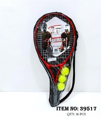 39517  TÚI SIMILI VỢT TENNIS 2C + 3T BANH