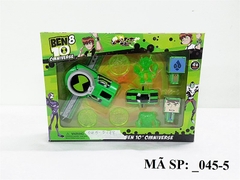 _045-5  HỘP ĐỒNG HỒ PIN BEN + XE HƠI + 2T TRONG + 3 ĐĨA (BEN10)
