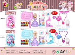6602-41  TÚI RỔ BÁC SĨ TAI NGHE, KHẨU TRANG, 1C BABY KHUÔN (PVC)