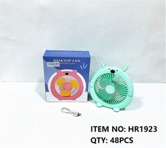 HR1923  HỘP QUẠT BÀN HƯƠU PIN ĐÈN CÓ SẠC   HR1927, HR1925, HR1929