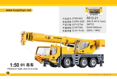 5012-21  HỘP XE CÔNG TRÌNH SẮT MÔ HÌNH PIN NÚT ĐÈN TRỚN CẨU