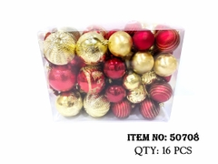 50708  HỘP QUẢ CHÂU TRANG TRÍ CÂY THÔNG NOEL ĐỦ KIỂU