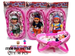 3413B  TÚI NÔI BÉ TRAI (PVC)