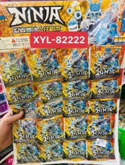 XYL-82222 VỈ LOGO RÁP NINJA RÙA 20 TÚI