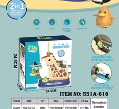 551A-616  HỘP LEO THANG CHIM CÁNH CỤT PIN HƯƠU