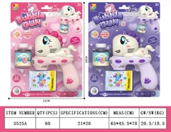 5525A  VỈ CÂY PHUN XÀ BÔNG PIN NGỰA PONY