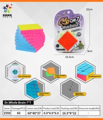 1559  VỈ ÉP RUBIC 1C 7x7x7