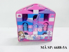 6688-5A  TÚI RÁP BALO LÂU ĐÀI + 1 CHONG CHÓNG