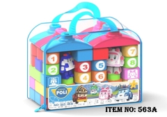 563A  TÚI RÁP GIỎ XÁCH NHÀ POLI 48 MIẾNG + 2C POLI