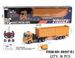569Y-81  HỘP XE CÔNG TRÌNH CONTAINER DÀI ĐIỀU KHIỂN 7 ĐỘNG TÁC, CÓ SẠC