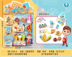 576A-8  VỈ ÉP BẾP MÁY TÍNH TIỀN SIÊU THỊ, KEM, BÁN DONUT