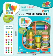 5838-130  HỘP ĐẤT SÉT NẶN + KHUÔN