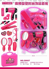 58607  VỈ ÉP VALI TRANG ĐIỂM MÁY SẤY, LƯỢC, SON, GƯƠNG