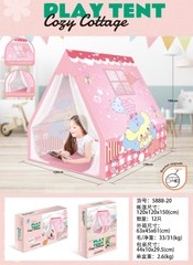 5888-20  HỘP LỀU NHÀ BANH (HỒNG)