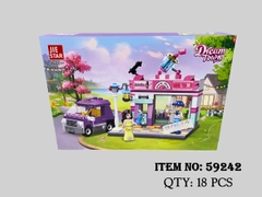 59242  HỘP LOGO RÁP XE QUẦY BÁN NƯỚC NGỌT 287 MIẾNG  JIE STAR