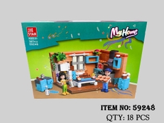 59248  HỘP LOGO RÁP NHÀ BẾP 387 MIẾNG  JIE STAR