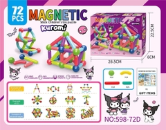 598-72D  HỘP XẾP HÌNH NAM CHÂM SANRIO 72 MIẾNG