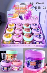 8006-24 HỘP 12 HŨ SLIME TRÁI CÂY
