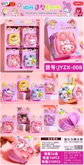 JYZX-008  HỘP 16 VỈ SỔ GHI CHÚ SANRIO